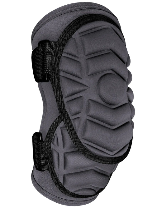 Defender Plus Baseball Elbow Guard with Adjustable Straps (Dark Gray)