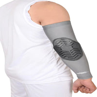 Elbow Pad Mens & Boys Compression Arm Sleeve 1 Pair (Youth, Adult)