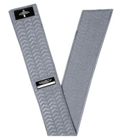 Streamer Football Towel with Hook & Loop Fastener (Gray)