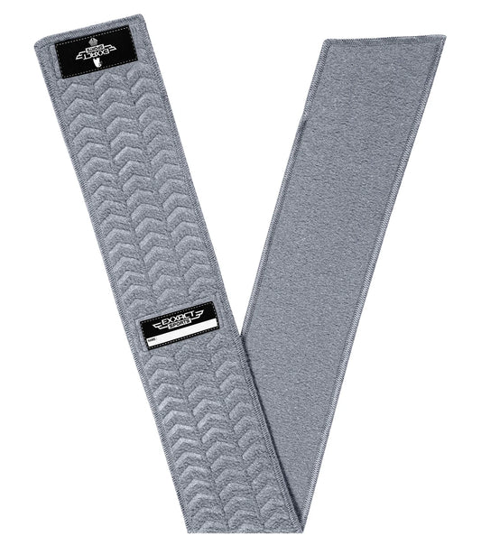 Streamer Football Towel with Hook & Loop Fastener (Gray)