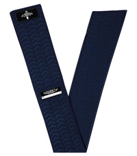 Streamer Football Towel with Hook & Loop Fastener (Navy)