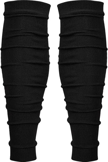 Football Leg Sleeves Men's & Boys (1 Pair) Black
