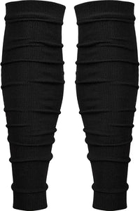 Football Leg Sleeves Men's & Boys (1 Pair) Black