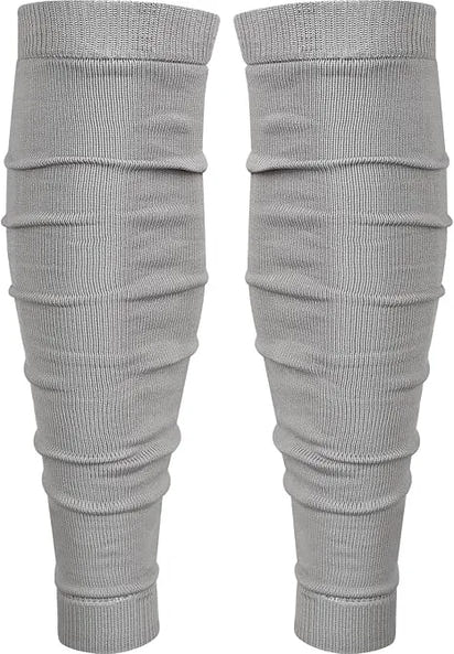 Football Leg Sleeves Men's & Boys (1 Pair) Gray
