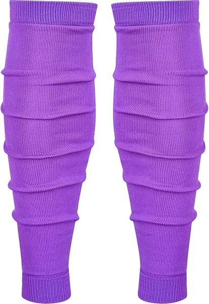 Football Leg Sleeves Men's & Boys (1 Pair) Purple