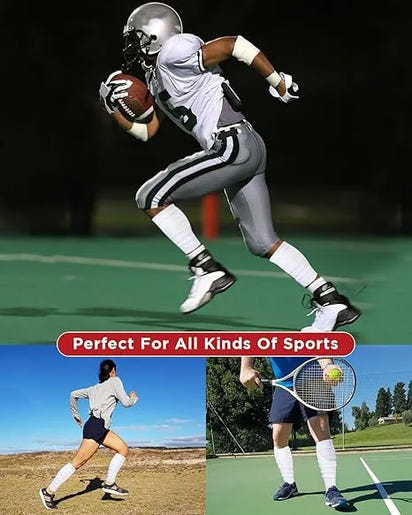 Football Leg Sleeves Men's & Boys (1 Pair) Purple