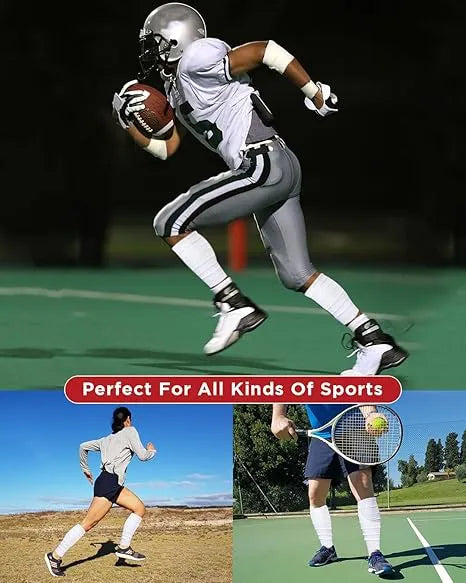 Football Leg Sleeves Men's & Boys (1 Pair) Purple