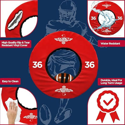 Football Tackle Wheel Dummies with Straps - 36 Inches