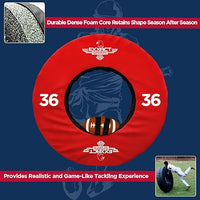 Football Tackle Wheel Dummies with Straps - 36 Inches