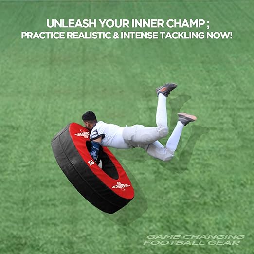 Football Tackle Wheel Dummies with Straps - 40 Inches