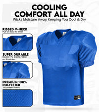 Boys Youth Football Practice Jersey (Royal Blue)