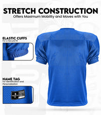 Boys Youth Football Practice Jersey (Royal Blue)