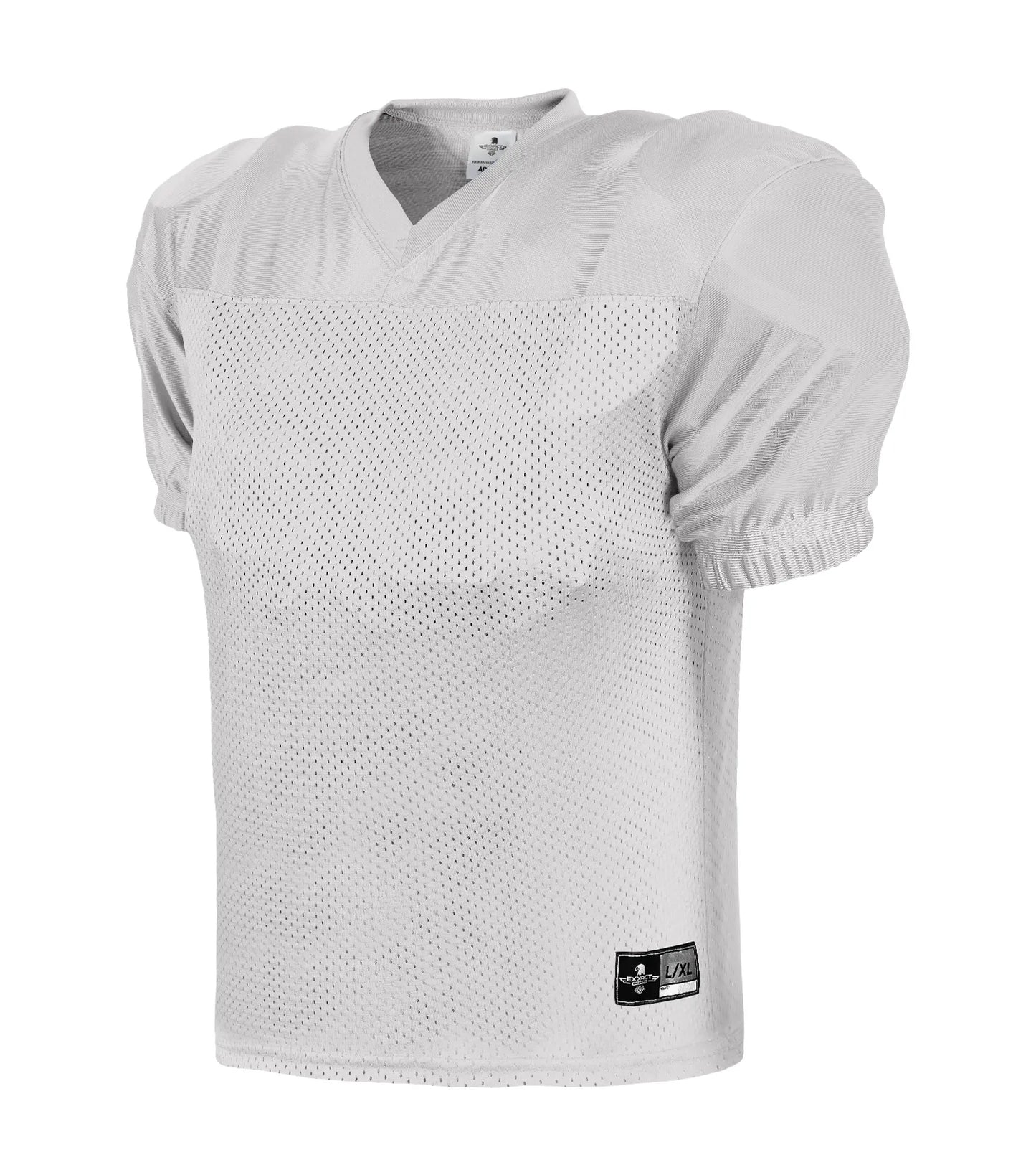 Boys Youth Football Practice Jersey (Silver)