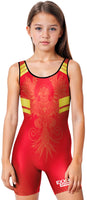 Sublimated Girl's Wrestling Singlets, High-Cut Female Singlets (Phoenix)