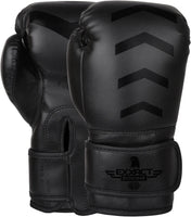 Kids Knockout Boxing Gloves with Padded Protection (Black)