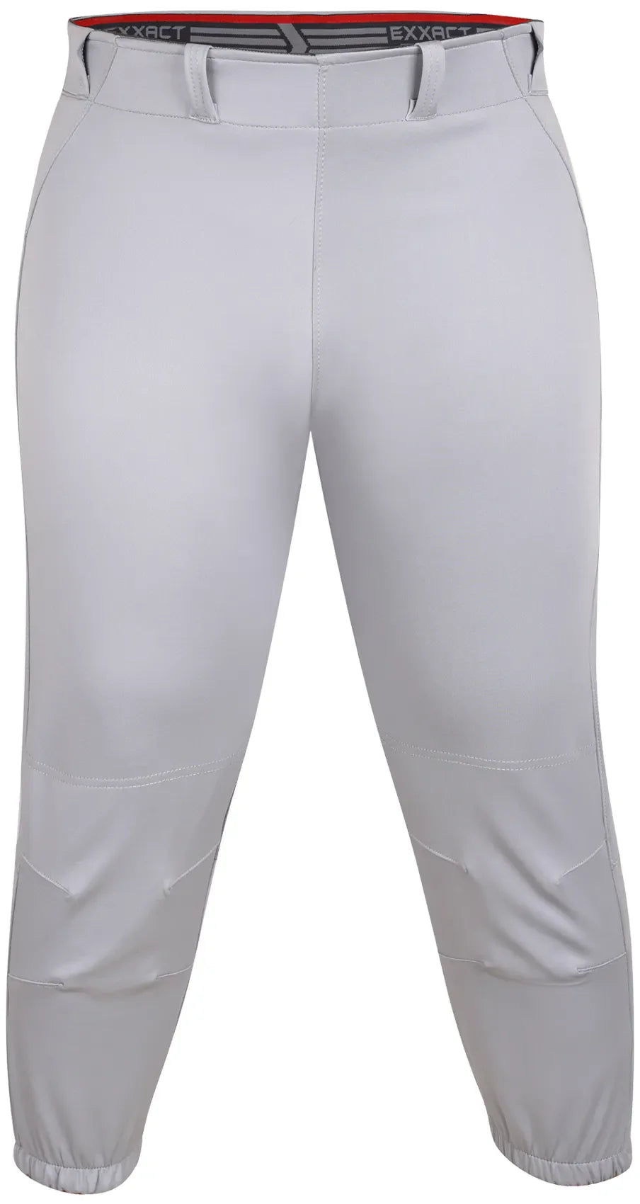 Knicker/Yoga Style Softball Pants For Girls (Gray)