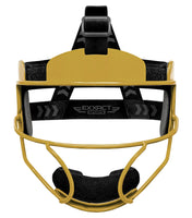 Lightweight Softball Face Mask, Protective Fielders Mask (Gold)