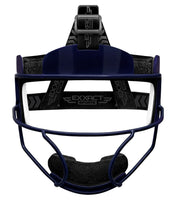 Lightweight Softball Face Mask, Protective Fielders Mask (Navy)