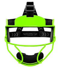 Lightweight Softball Face Mask, Protective Fielders Mask (Neon Green)