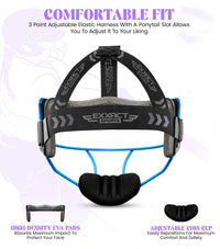 Lightweight Softball Face Mask, Protective Fielders Mask (Sea Foam)