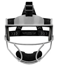 Lightweight Softball Face Mask, Protective Fielders Mask (Silver)