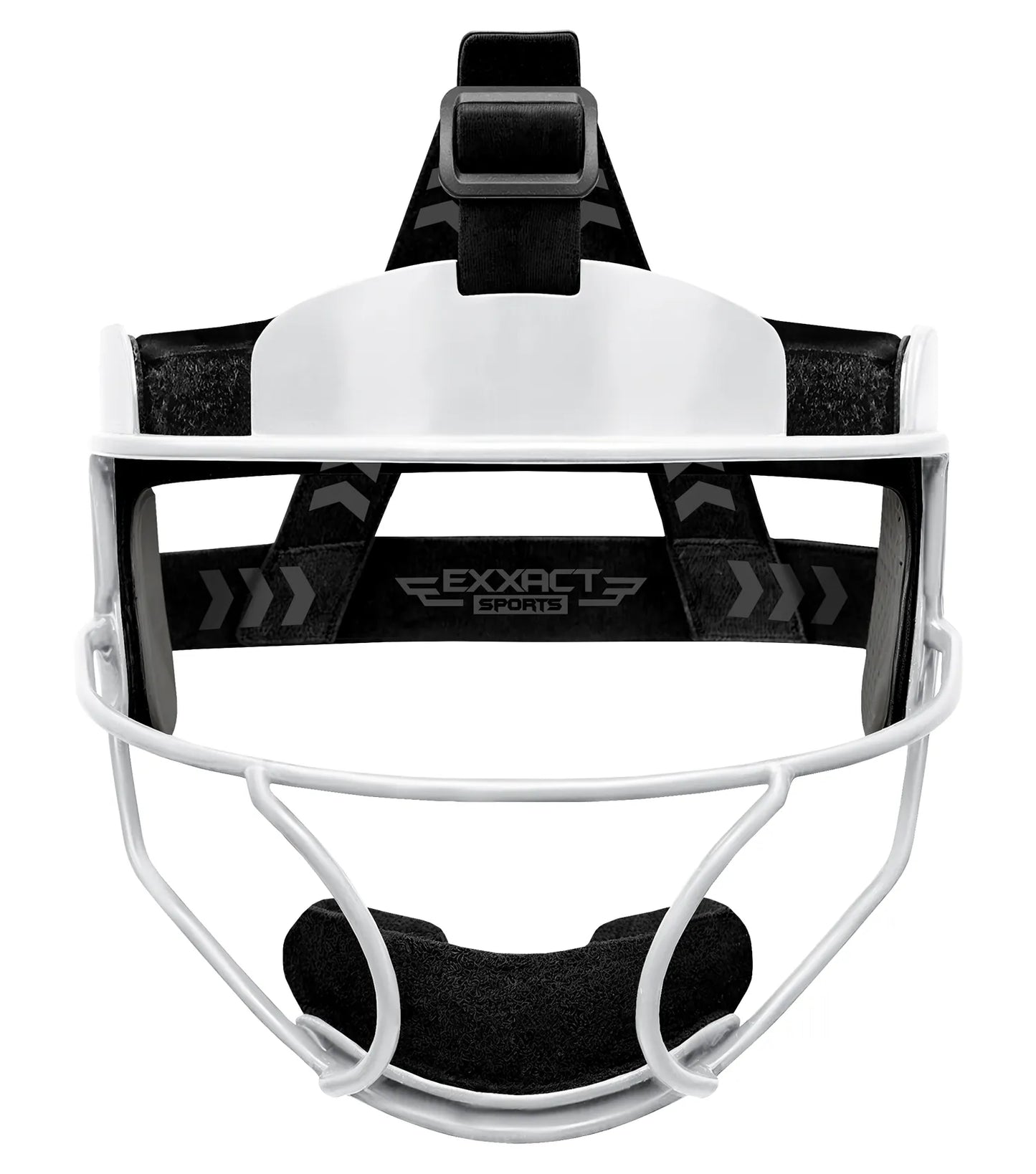 Lightweight Softball Face Mask, Protective Fielders Mask (White)