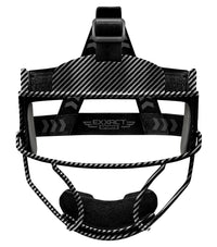 Lightweight Softball Face Mask, Protective Fielders Mask (Black Carbon)