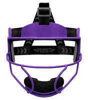 Lightweight Softball Face Mask, Protective Fielders Mask (Purple)
