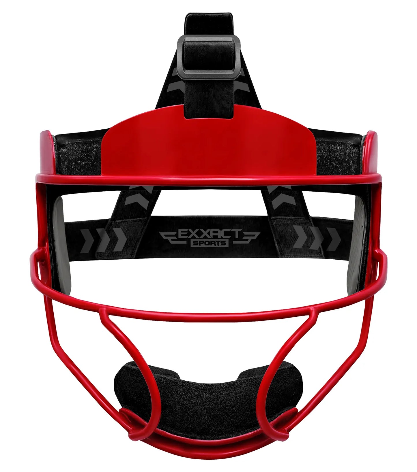 Lightweight Softball Face Mask, Protective Fielders Mask (Red)