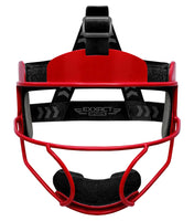 Lightweight Softball Face Mask, Protective Fielders Mask (Red)