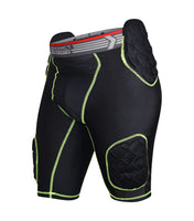 Touchdown 5-Pad Men's Football Girdle with Cup Pocket black (Adult)