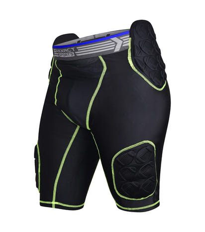 Touchdown 5-Pad Boys Football Girdle with Cup Pocket Black (Youth)