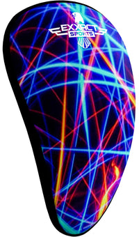 Lightweight Athletic Cup For Men & Boys with Soft Rim Comfort (Lazer)