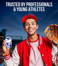 Lightweight Athletic Cup For Men & Boys with Soft Rim Comfort (Blue Camo)