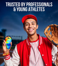 Lightweight Athletic Cup For Men & Boys with Soft Rim Comfort (Rainbow)