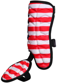 Baseball Batter's Leg Guard with Adjustable Straps (USA Flag)
