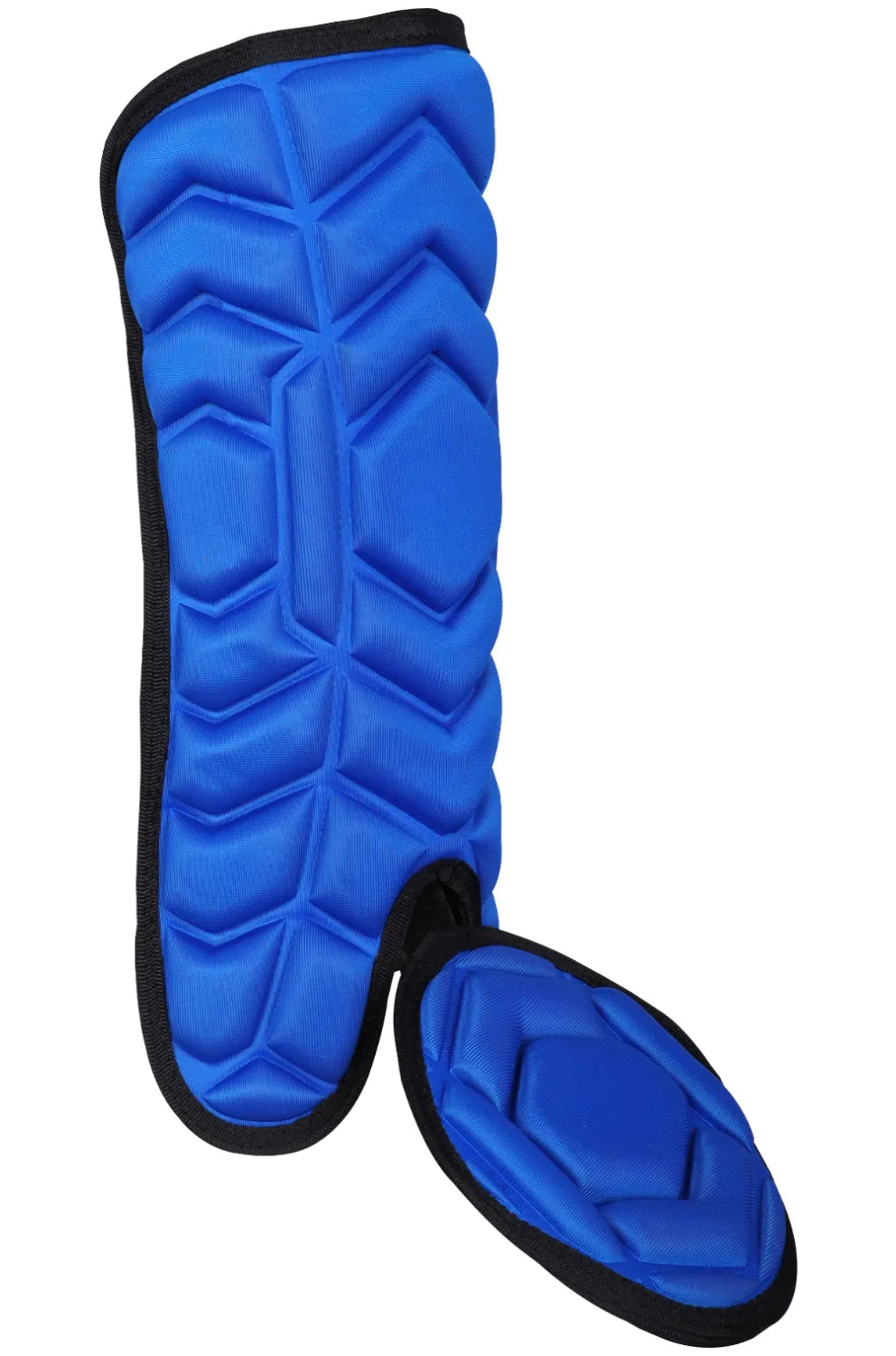 Baseball Batter's Leg Guard with Adjustable Straps (Royal Blue)