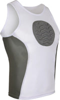Tank Top Boys Baseball Chest Protector (White)