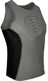 Tank Top Boys Baseball Chest Protector (Gray)