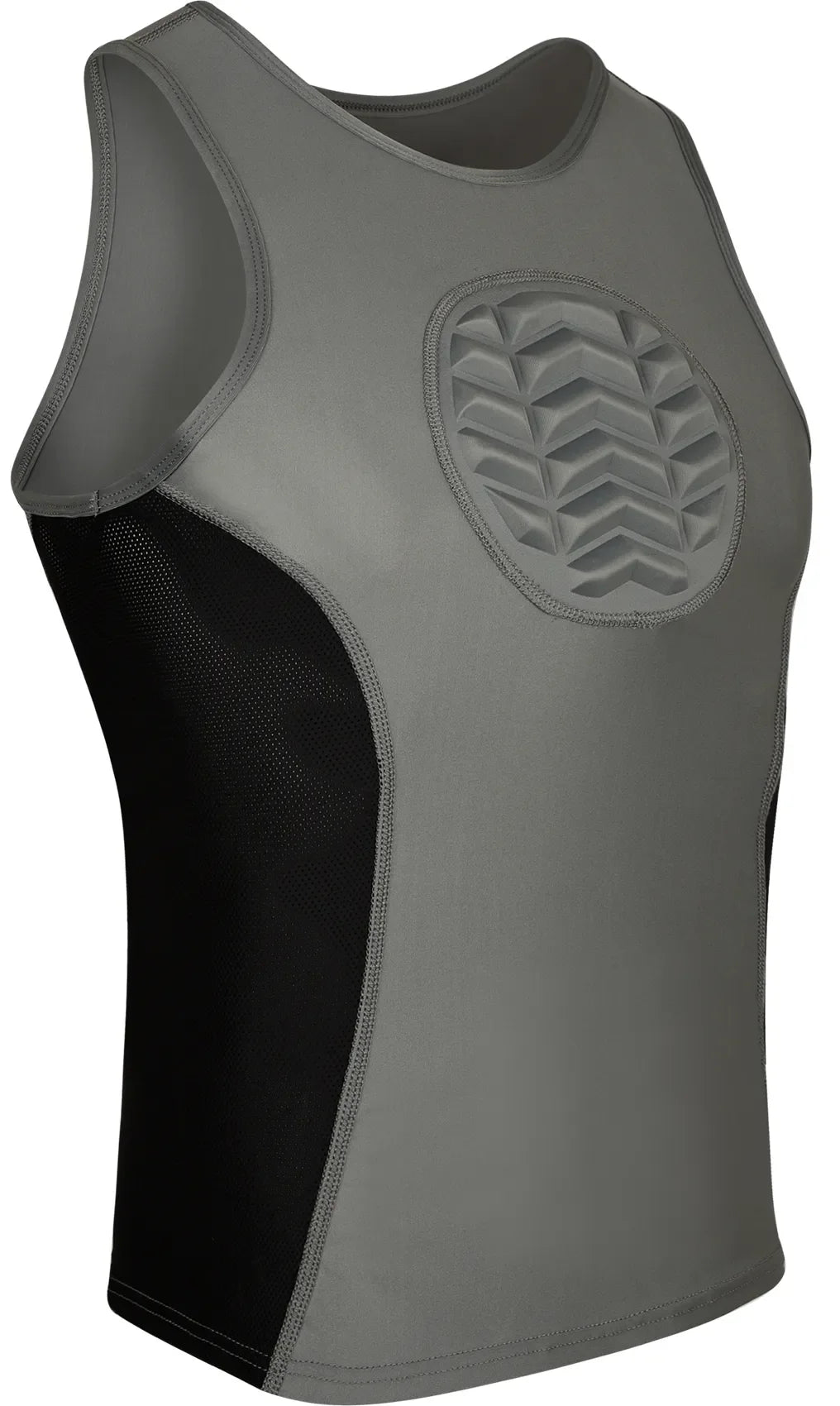 Tank Top Boys Baseball Chest Protector (White)