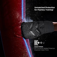 Clash Boxing Gloves for Men & Women (Black)