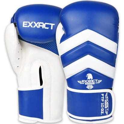 Clash Boxing Gloves for Men & Women (Royal Blue/White)