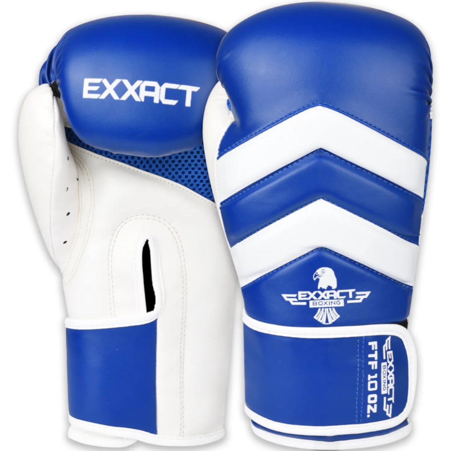 Clash Boxing Gloves for Men & Women (Royal Blue/White)