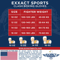 Clash Boxing Gloves for Men & Women (White/Gold)