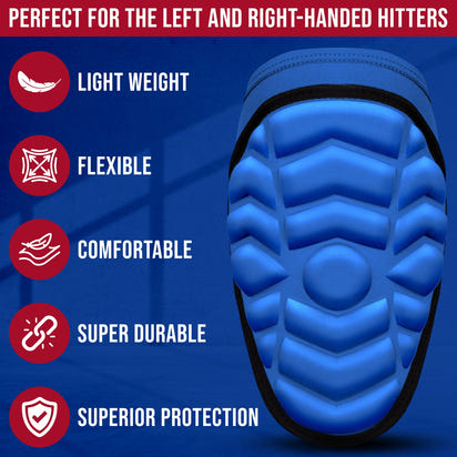 Defender Baseball Elbow Guard with Adjustable Strap (Royal Blue)