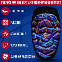 Defender Baseball Elbow Guard with Adjustable Strap (Lazer)