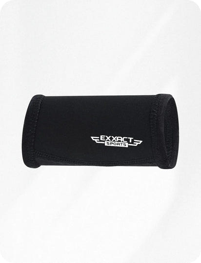 Neoprene Chin Strap Cover for Ultimate Comfort and Protection (Black)