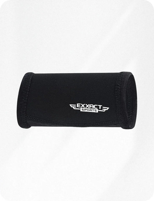 Neoprene Chin Strap Cover for Ultimate Comfort and Protection (Black)