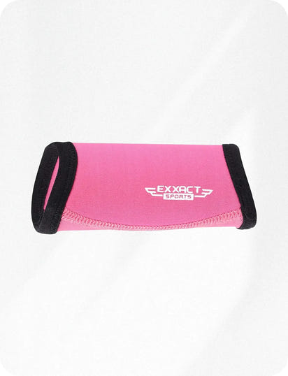 Neoprene Chin Strap Cover for Ultimate Comfort and Protection (Pink)