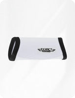 Neoprene Chin Strap Cover for Ultimate Comfort and Protection (White)